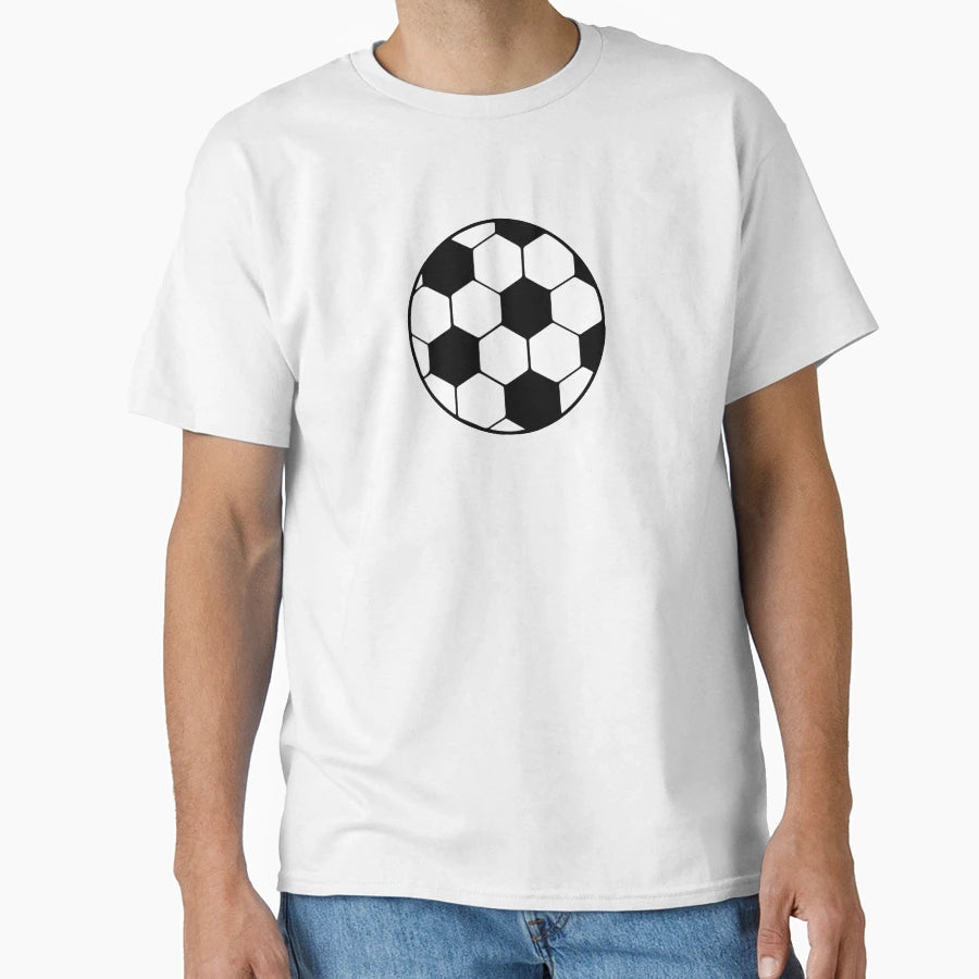 Soccer Ball T-Shirt - Fun Novelty Design for Adults - T-Shirt, Sweatshirt, Hoodie