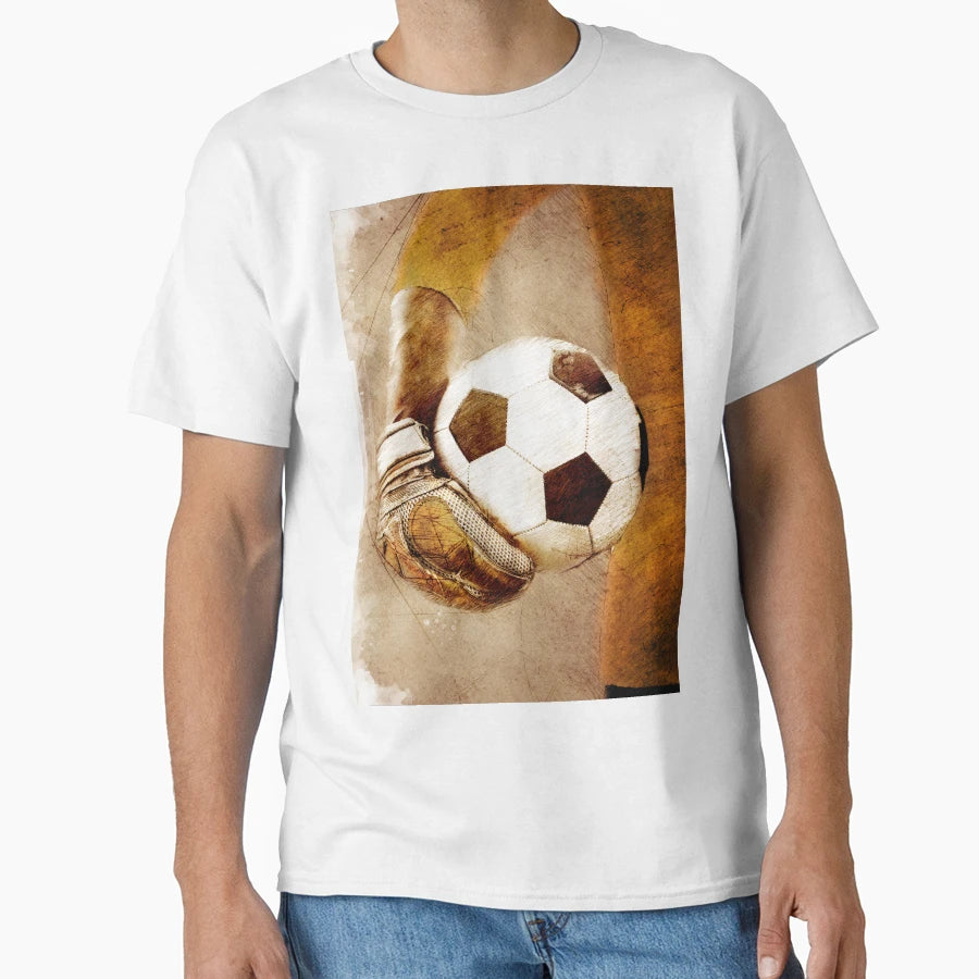 Goalkeeper Football Player Sport T-Shirt - Fun Novelty Design Men Women - T-Shirt, Sweatshirt, Hoodie