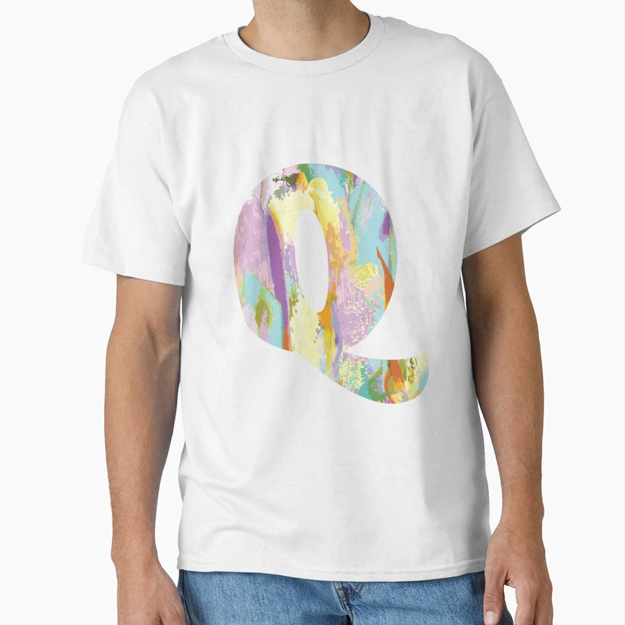 Painted Q T-Shirt - Novelty Apparel for Adults - T-Shirt, Sweatshirt, Hoodie