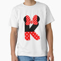 Minnie Monogram K T-Shirt - Graphic Print Men Women - T-Shirt, Sweatshirt, Hoodie
