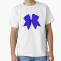 Royal Blue Cheer Bow T-Shirt - Aesthetic Graphic Unisex - T-Shirt, Sweatshirt, Hoodie