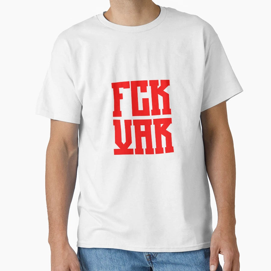 Fck Var Football Pure Football Passion T-Shirt - Novelty Apparel Men Women - T-Shirt, Sweatshirt, Hoodie