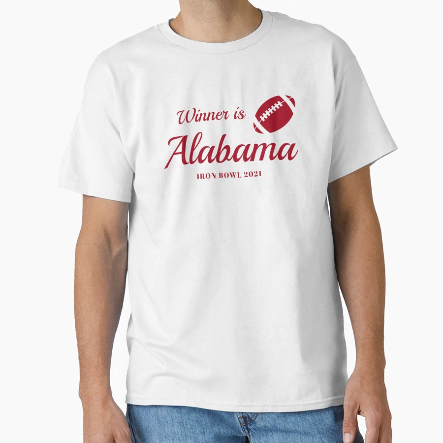 Winner Is Alabama 1 T-Shirt - Aesthetic Graphic for Adults - T-Shirt, Sweatshirt, Hoodie