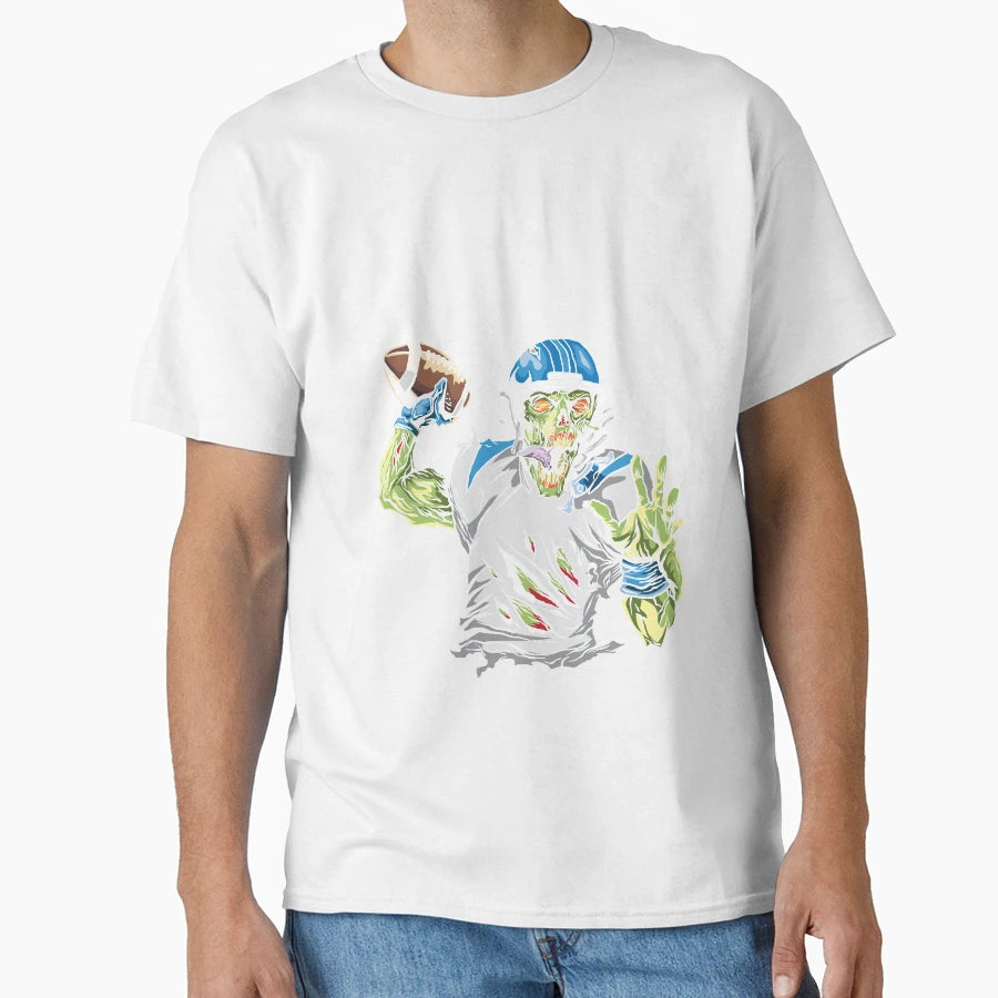 American Football Halloween T-Shirt - Graphic Print Unisex - T-Shirt, Sweatshirt, Hoodie