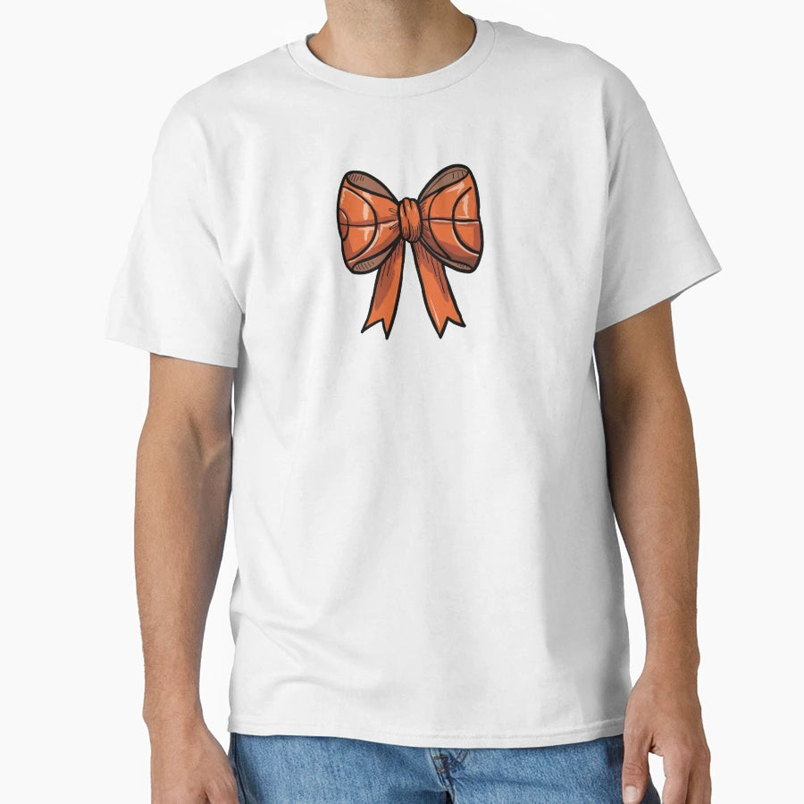 Bow Basketball T-Shirt - Casual Everyday Wear Men Women - T-Shirt, Sweatshirt, Hoodie