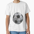 Football Red Hand Painted T-Shirt - Aesthetic Graphic Men Women - T-Shirt, Sweatshirt, Hoodie