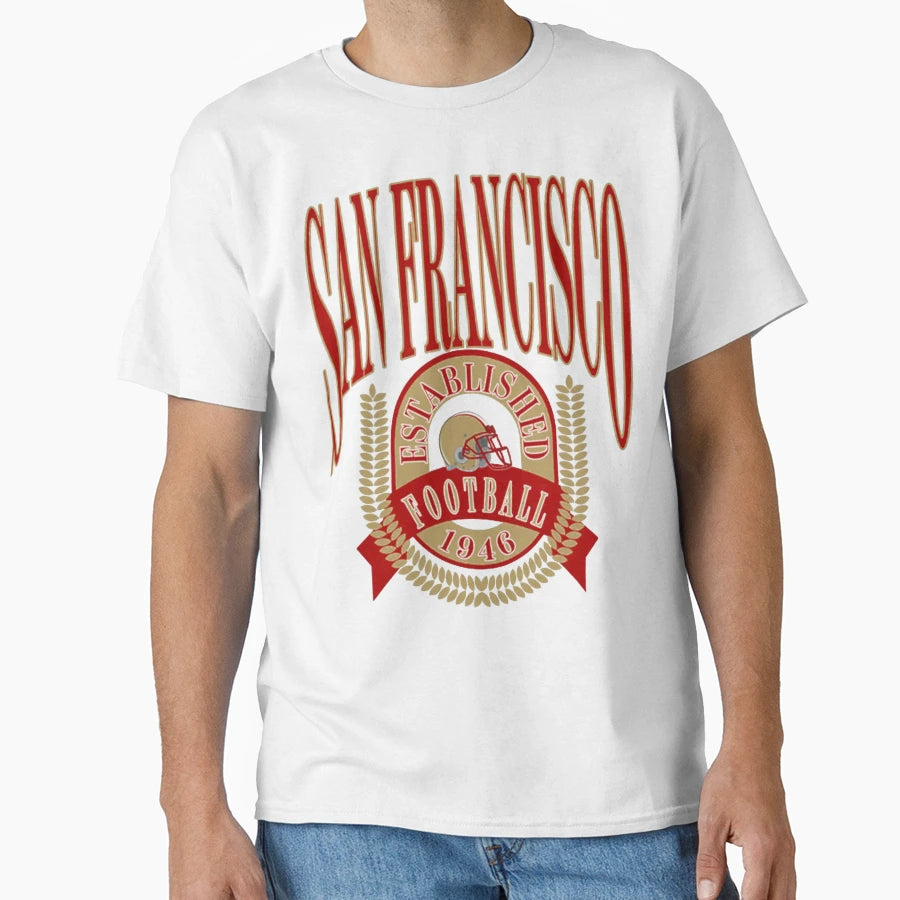 Art San Francisco 49Ers T-Shirt - Casual Everyday Wear Unisex - T-Shirt, Sweatshirt, Hoodie