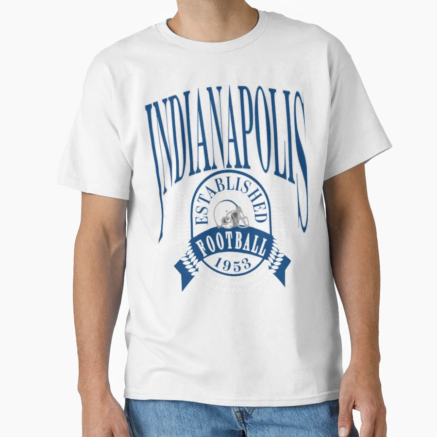 Art Indianapolis Colts T-Shirt - Custom Art Print Unisex - T-Shirt, Sweatshirt, Hoodie