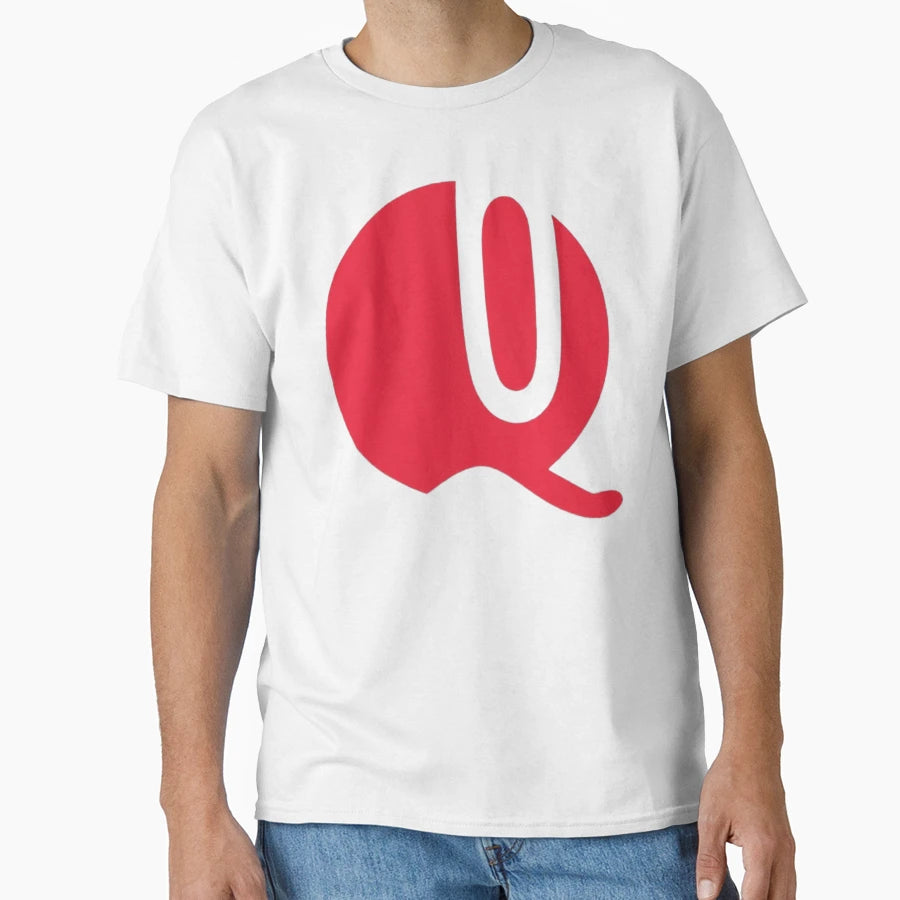 Red Q Code T-Shirt - Fun Novelty Design Men Women - T-Shirt, Sweatshirt, Hoodie