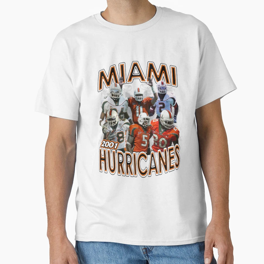 2001 Miami Championship Team T-Shirt - Casual Everyday Wear Men Women - T-Shirt, Sweatshirt, Hoodie