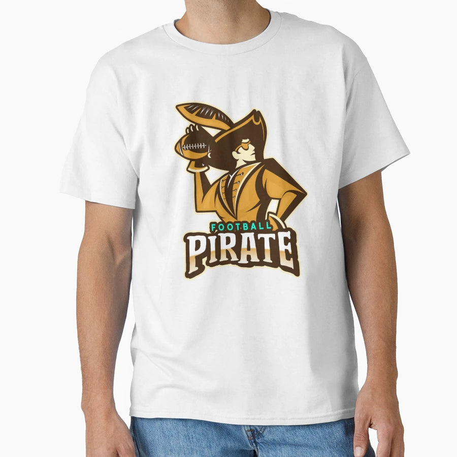 Football Pirate T-Shirt - Streetwear Style for Adults - T-Shirt, Sweatshirt, Hoodie