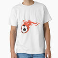 Fired Football T-Shirt - Graphic Print Men Women - T-Shirt, Sweatshirt, Hoodie