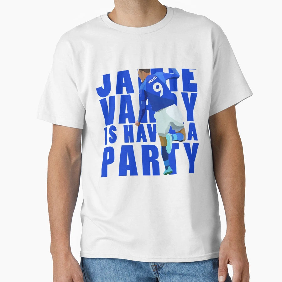 Leicester Citys Jamie Vardy T-Shirt - Fun Novelty Design Men Women - T-Shirt, Sweatshirt, Hoodie