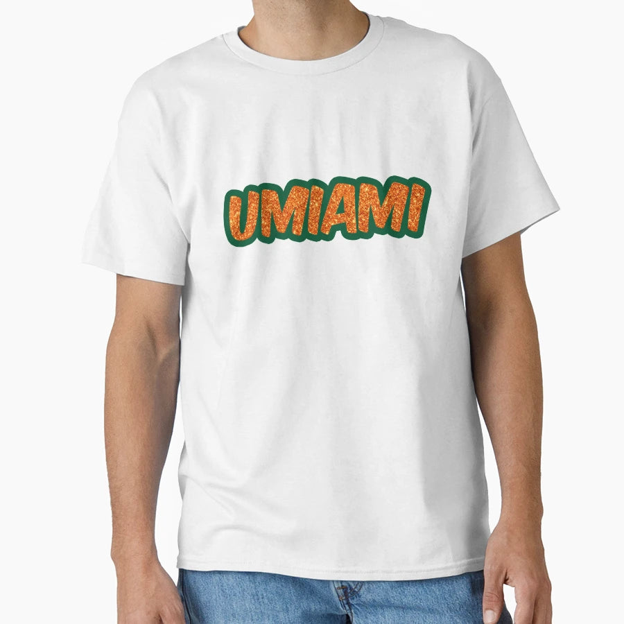 University Miami T-Shirt - Custom Art Print Unisex - T-Shirt, Sweatshirt, Hoodie