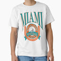 Football Miami Dolphins T-Shirt - Fun Novelty Design for Adults - T-Shirt, Sweatshirt, Hoodie