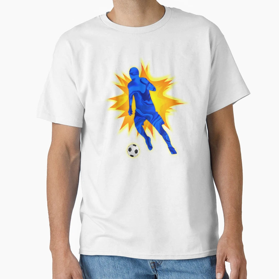 Soccer Star T-Shirt - Minimalist Print Men Women - T-Shirt, Sweatshirt, Hoodie