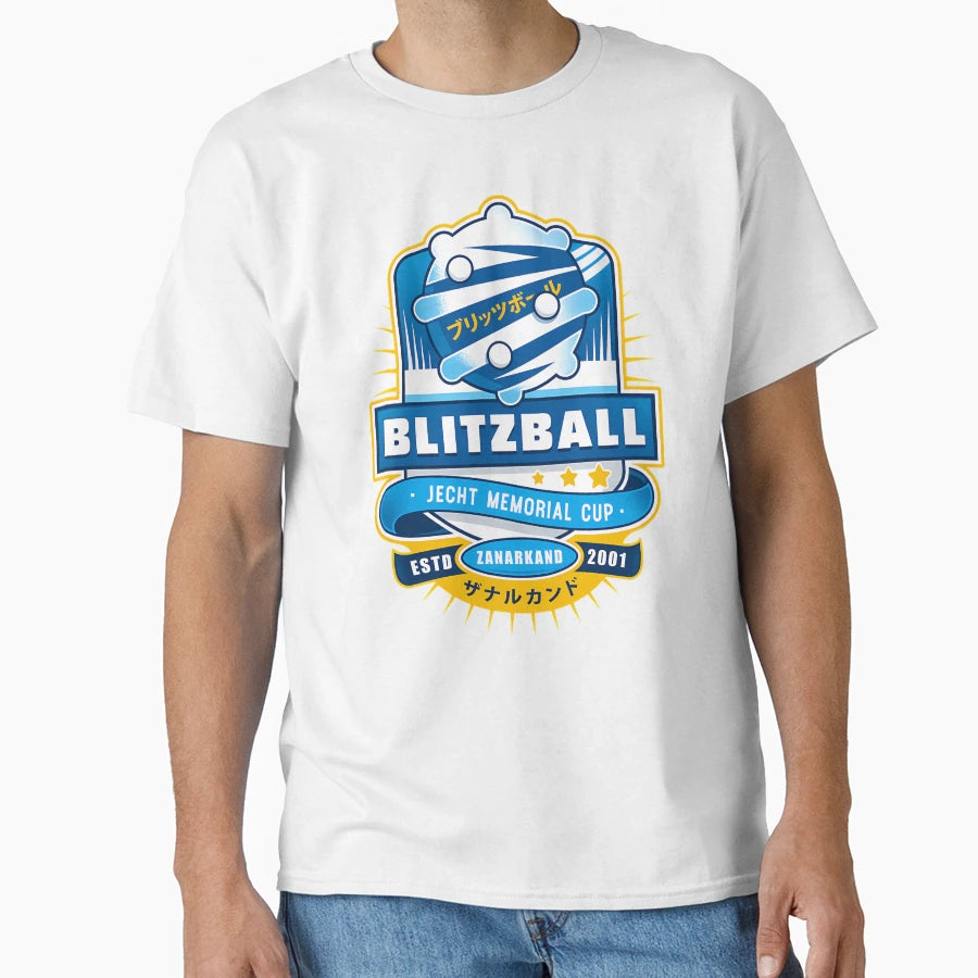 Blitzball Zanarkand Emblem T-Shirt - Casual Everyday Wear for Adults - T-Shirt, Sweatshirt, Hoodie