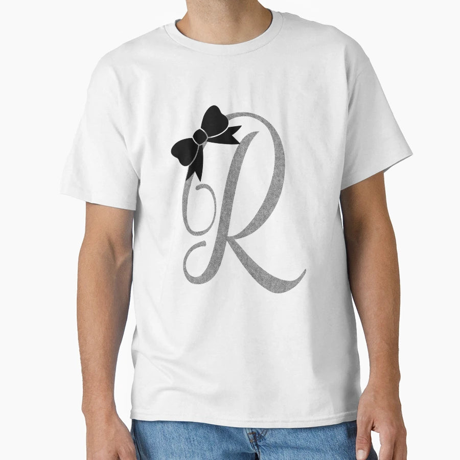 R Son Daughter Word Letter Children T-Shirt - Trendy Graphic Unisex - T-Shirt, Sweatshirt, Hoodie