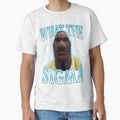 What Sigma Meme Defaut Fortnite Cotton T-Shirt - Trendy Graphic for Adults - T-Shirt, Sweatshirt, Hoodie