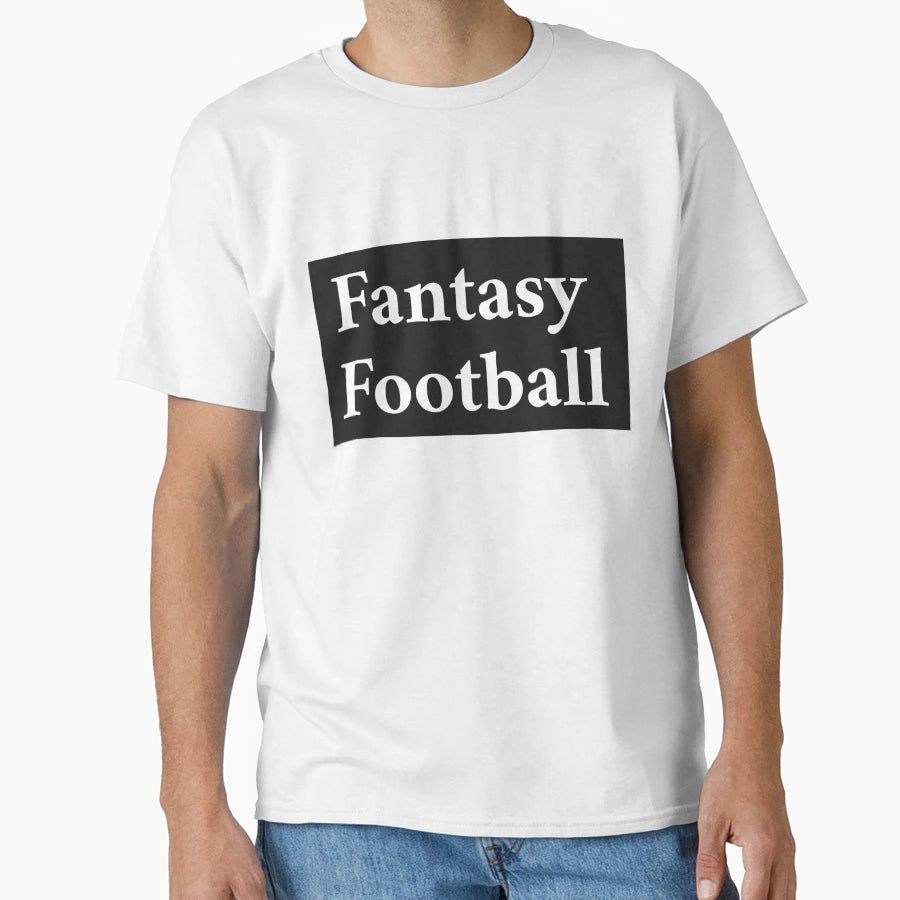 Fantasy Football Block T-Shirt - Aesthetic Graphic Unisex - T-Shirt, Sweatshirt, Hoodie