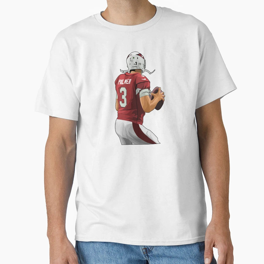 Carson Palmer 3 Ready Throw T-Shirt - Trendy Graphic Men Women - T-Shirt, Sweatshirt, Hoodie