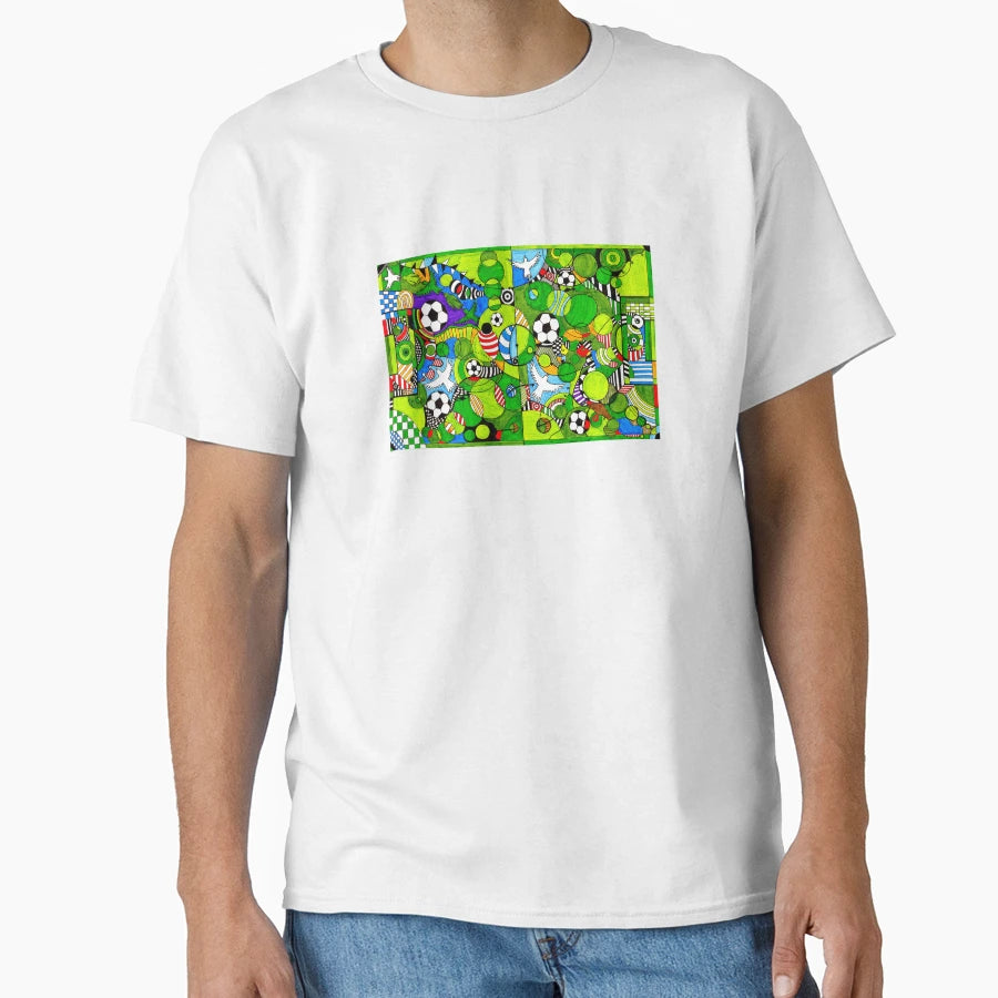 Football World Peace T-Shirt - Minimalist Print Men Women - T-Shirt, Sweatshirt, Hoodie