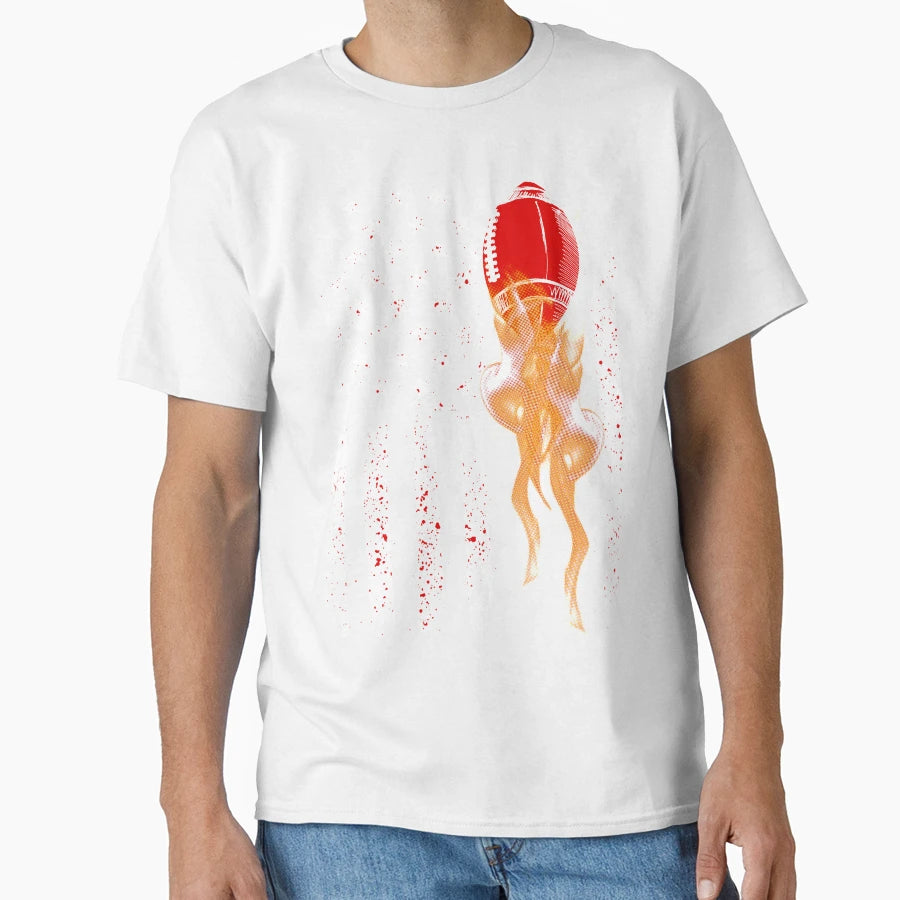 Flag Football T-Shirt - Novelty Apparel for Adults - T-Shirt, Sweatshirt, Hoodie