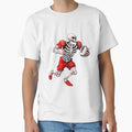 Skeleton Rugby T-Shirt - Custom Art Print Unisex - T-Shirt, Sweatshirt, Hoodie
