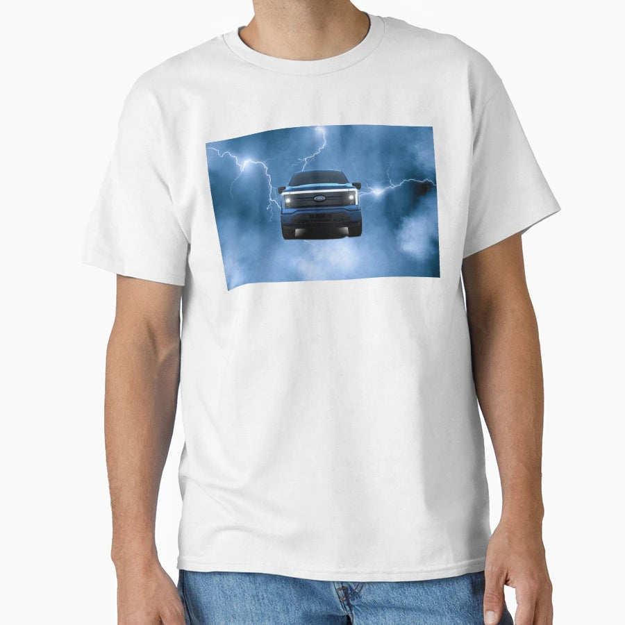 Ford F 150 Lightning T-Shirt - Minimalist Print for Adults - T-Shirt, Sweatshirt, Hoodie