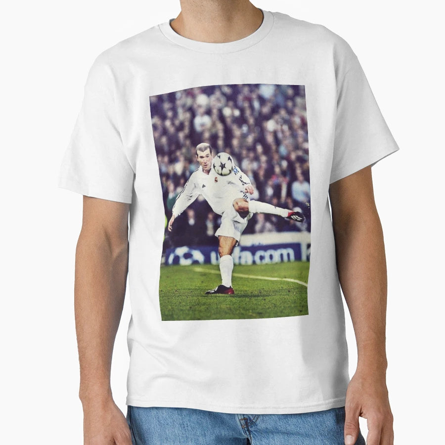 Art Zinedine Zidane T-Shirt - Minimalist Print Unisex - T-Shirt, Sweatshirt, Hoodie