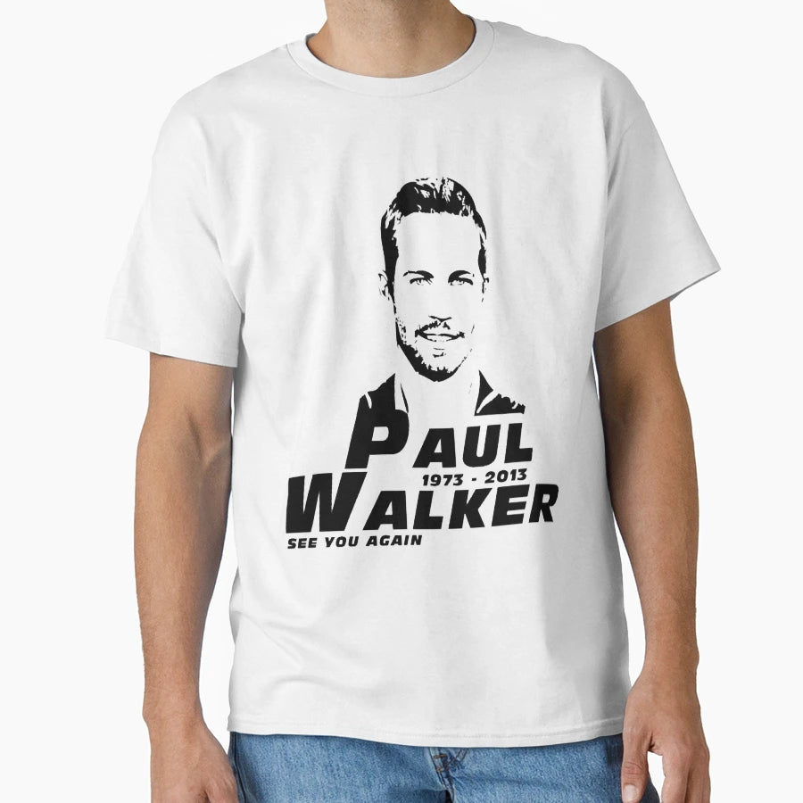 Paul Walker T-Shirt - Trendy Graphic Men Women - T-Shirt, Sweatshirt, Hoodie