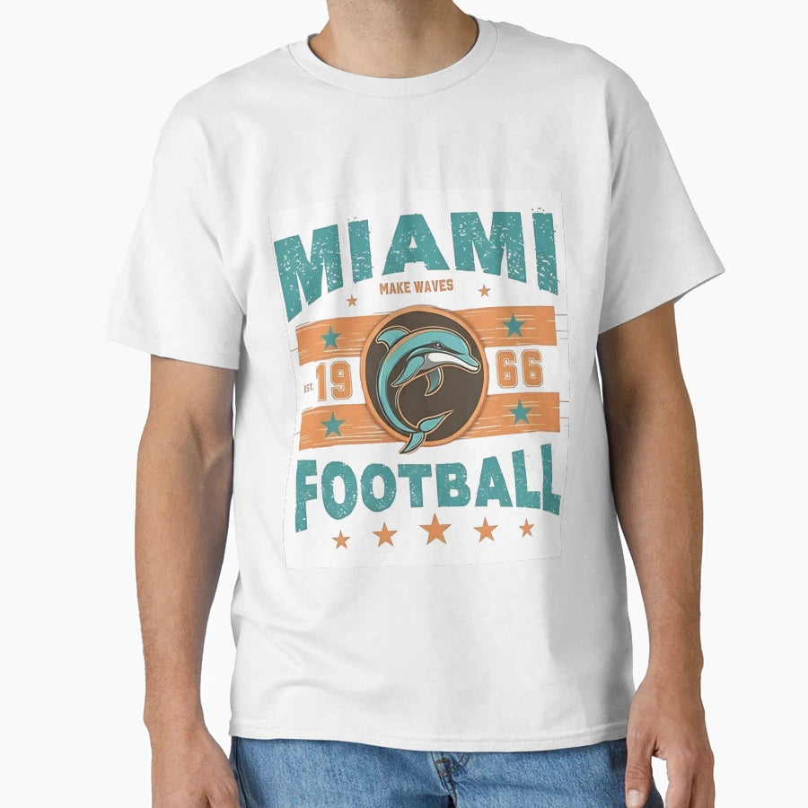 Miami Dolphins T-Shirt - Aesthetic Graphic Men Women - T-Shirt, Sweatshirt, Hoodie