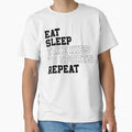 Eat Sleep Take To Sports Repeat T-Shirt - Aesthetic Graphic Men Women - T-Shirt, Sweatshirt, Hoodie