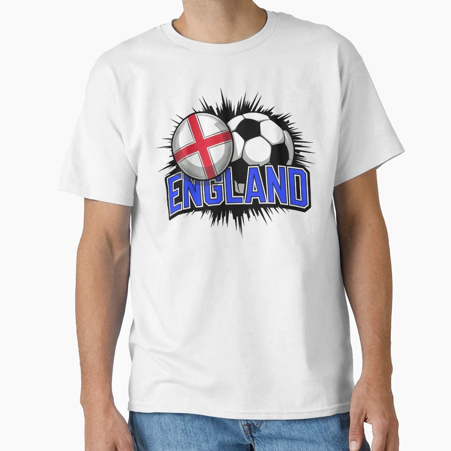 England Football T-Shirt - Minimalist Print for Adults - T-Shirt, Sweatshirt, Hoodie