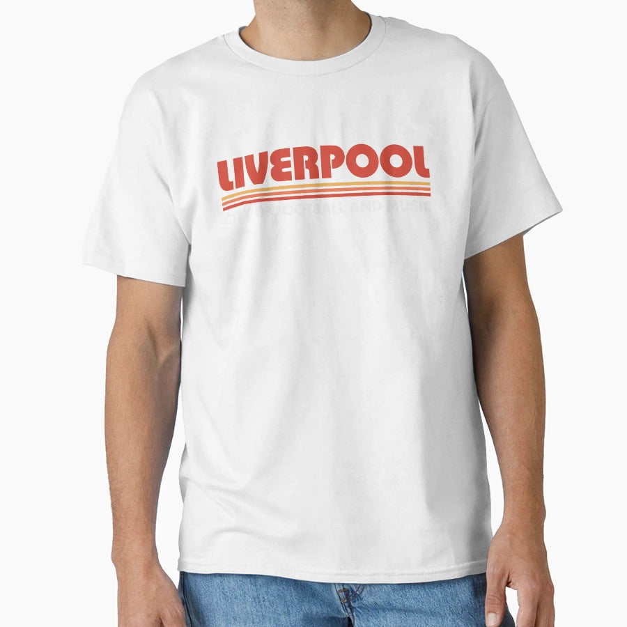 Liverpool City Football And Music T-Shirt - Graphic Print for Adults - T-Shirt, Sweatshirt, Hoodie