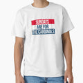 Sundays Are Cardinals T-Shirt - Novelty Apparel Men Women - T-Shirt, Sweatshirt, Hoodie