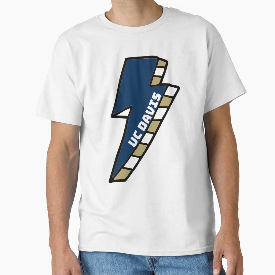 Uc Davis Lightning Bolt T-Shirt - Novelty Apparel Men Women - T-Shirt, Sweatshirt, Hoodie