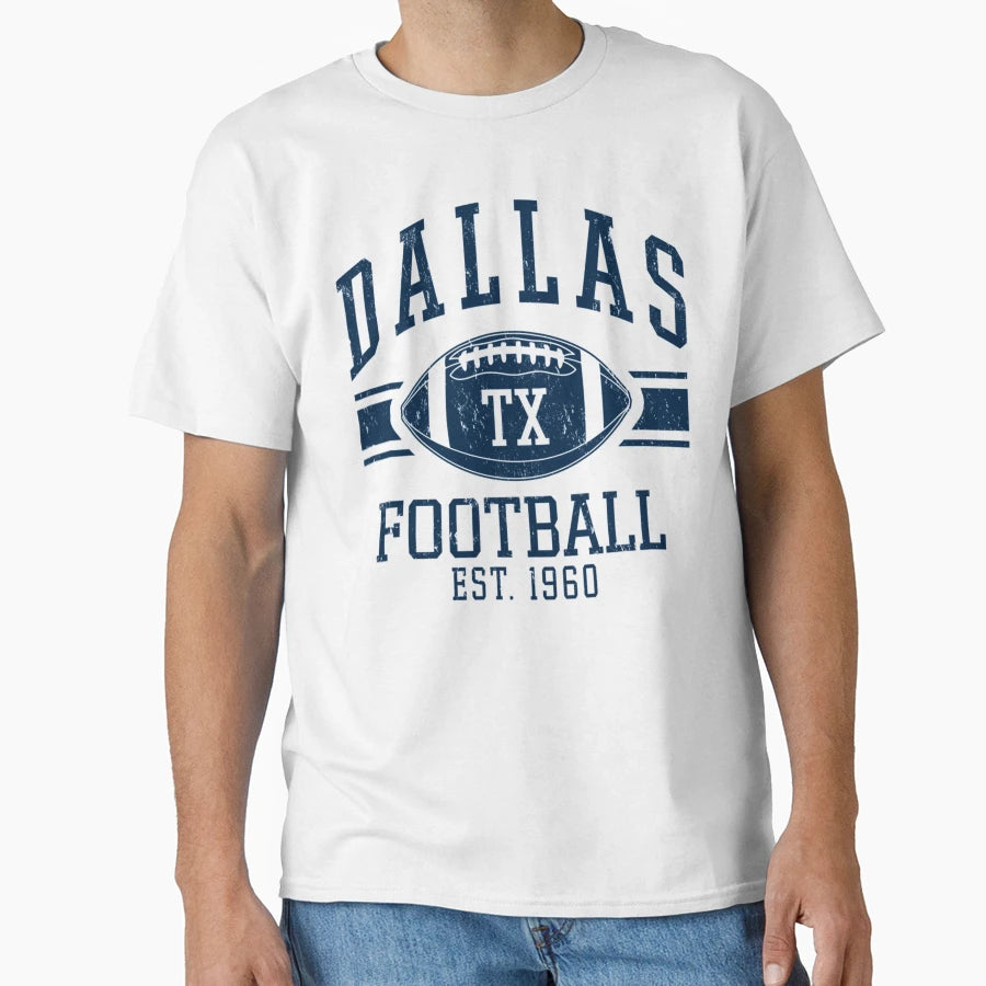 Distressed Dallas Cowboys Football T-Shirt - Aesthetic Graphic Men Women - T-Shirt, Sweatshirt, Hoodie