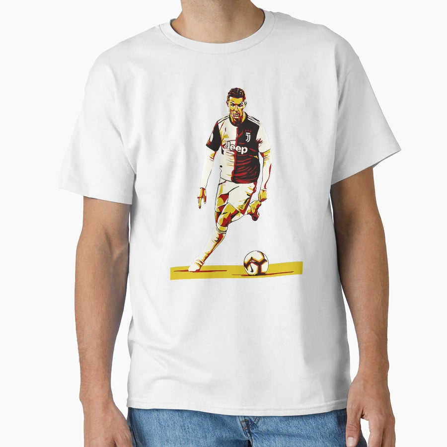 Cristiano Ronaldo T-Shirt - Novelty Apparel for Adults - T-Shirt, Sweatshirt, Hoodie