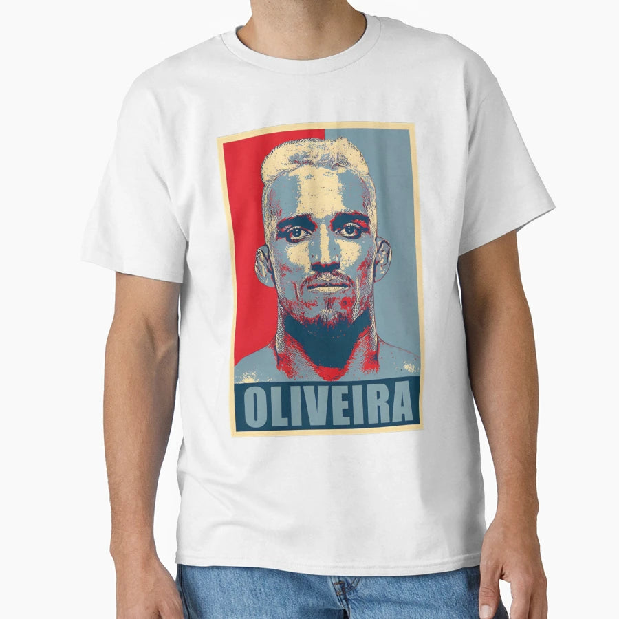 Charles Oliveira T-Shirt - Minimalist Print Unisex - T-Shirt, Sweatshirt, Hoodie