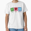 Peace Love Midwifery T-Shirt - Trendy Graphic for Adults - T-Shirt, Sweatshirt, Hoodie