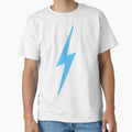 Blue Lightning Bolt T-Shirt - Custom Art Print for Adults - T-Shirt, Sweatshirt, Hoodie