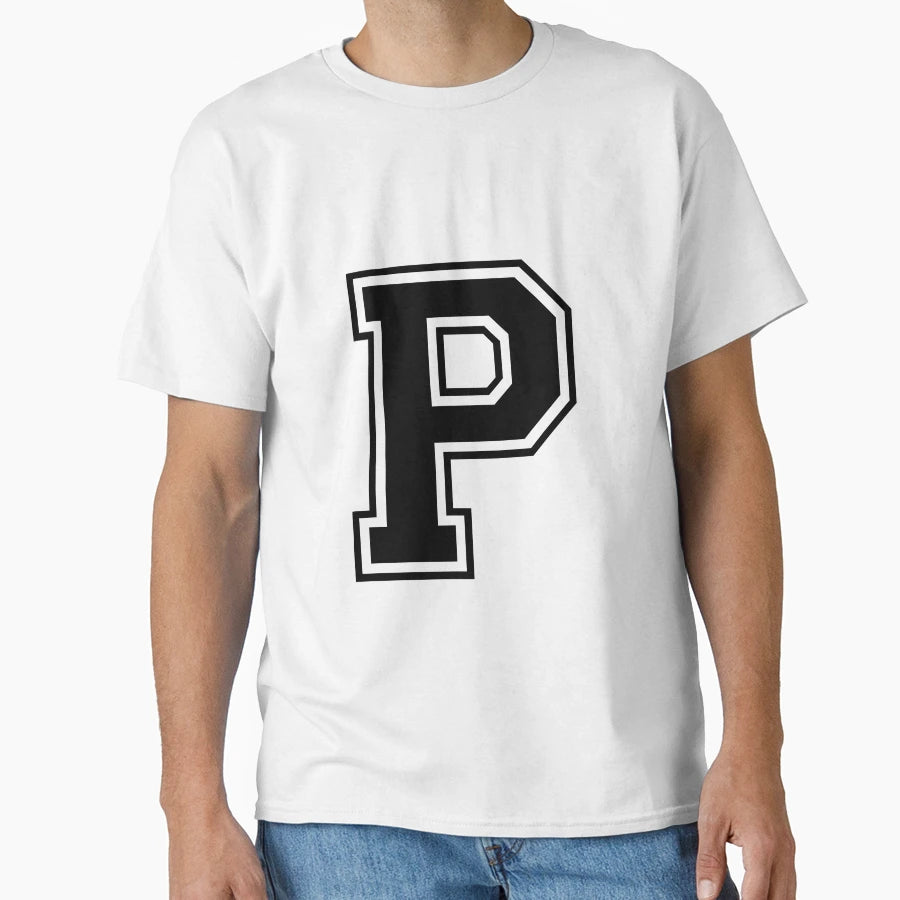 Letter P T-Shirt - Novelty Apparel Unisex - T-Shirt, Sweatshirt, Hoodie