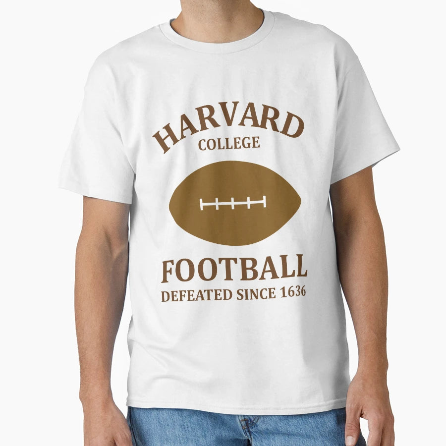 Harvard Football T-Shirt - Minimalist Print Unisex - T-Shirt, Sweatshirt, Hoodie