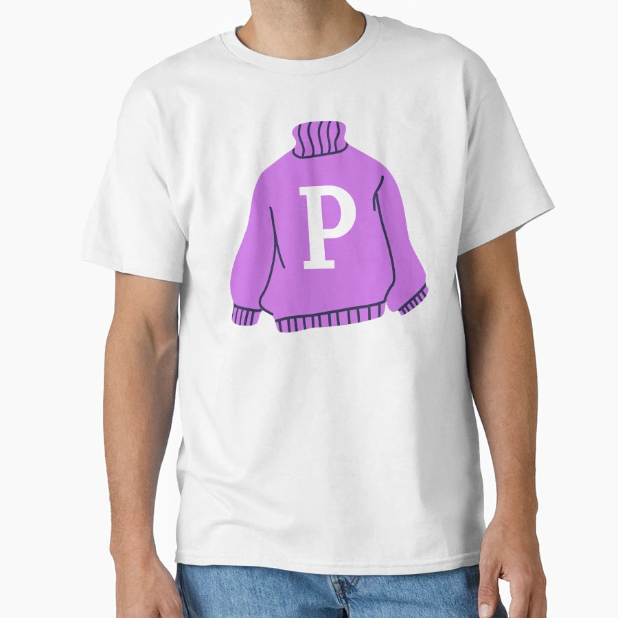 Letter T-Shirt - Casual Everyday Wear Men Women - T-Shirt, Sweatshirt, Hoodie