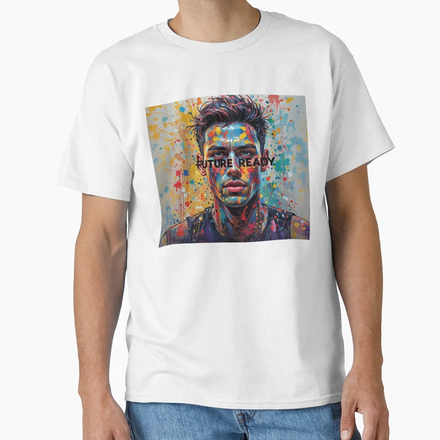 Future Ready Ink Splatter T-Shirt - Graphic Print Men Women - T-Shirt, Sweatshirt, Hoodie