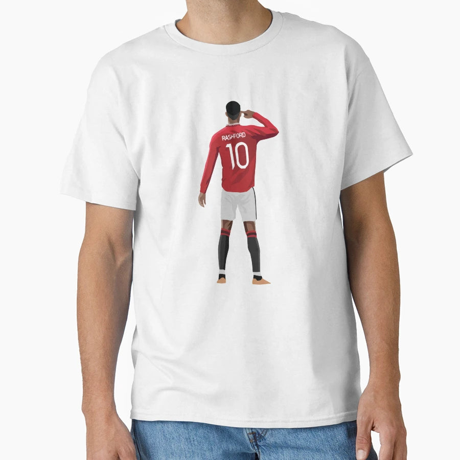 Rashford Celebration Illustration T-Shirt - Custom Art Print Men Women - T-Shirt, Sweatshirt, Hoodie