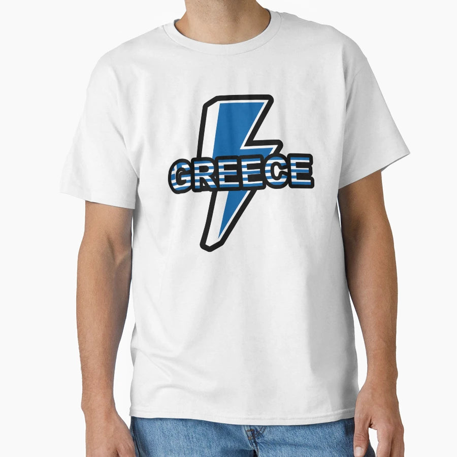 Greece Lightning Grease Lightning T-Shirt - Casual Everyday Wear for Adults - T-Shirt, Sweatshirt, Hoodie