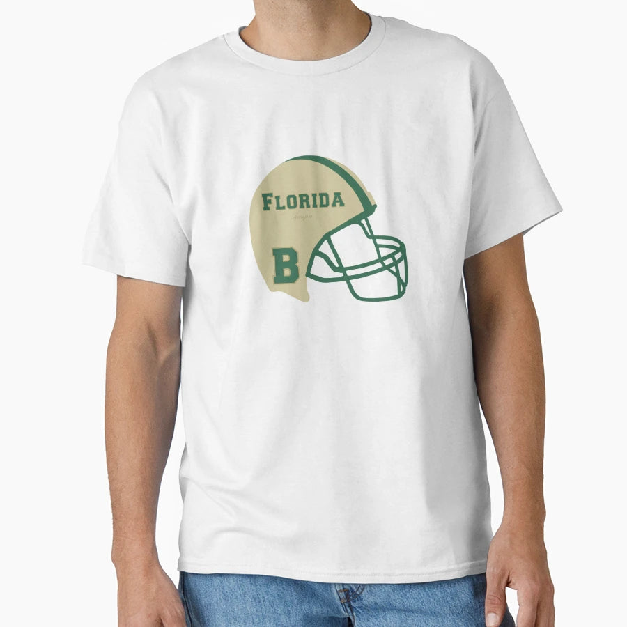 Tampa Florida Fl Football Helmet T-Shirt - Unique Graphic Unisex - T-Shirt, Sweatshirt, Hoodie