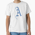 Letter T-Shirt - Minimalist Print Men Women - T-Shirt, Sweatshirt, Hoodie
